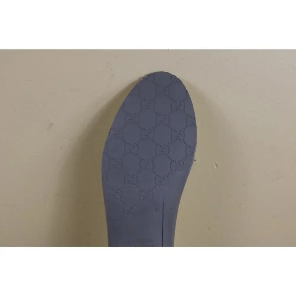 Gucci Sneakers 10 G 10.5 California GG Supreme Gray Leather Canvas